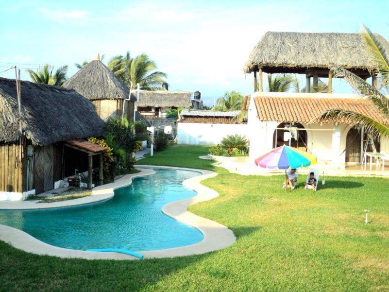 Hôtel Cabanas Pie De La Cuesta à Coyuca Chambre photo