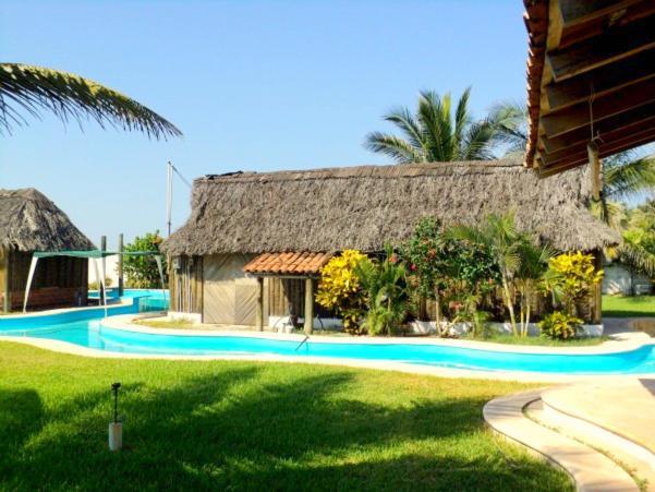Hôtel Cabanas Pie De La Cuesta à Coyuca Chambre photo