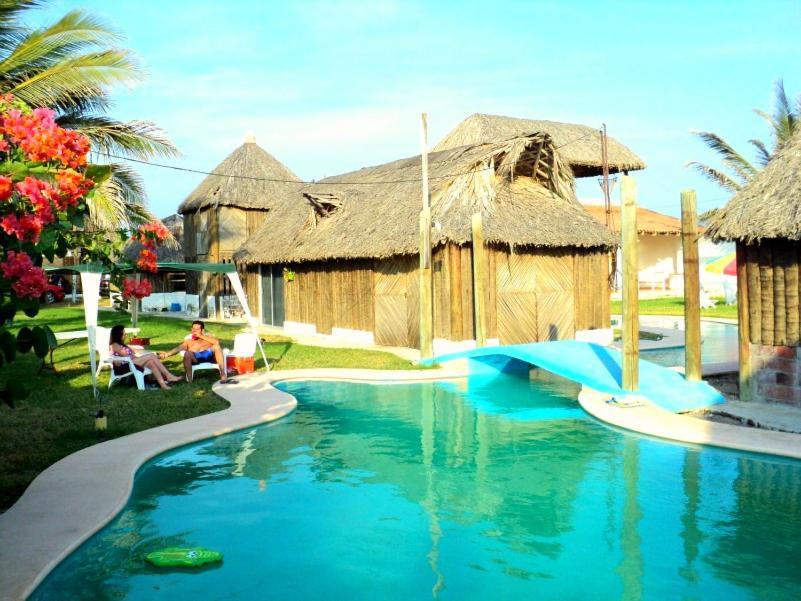 Hôtel Cabanas Pie De La Cuesta à Coyuca Chambre photo