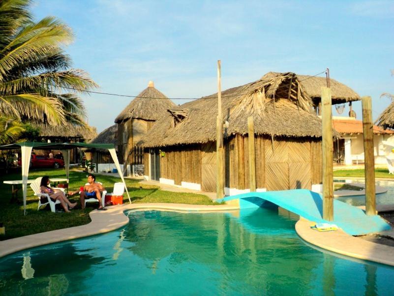Hôtel Cabanas Pie De La Cuesta à Coyuca Chambre photo