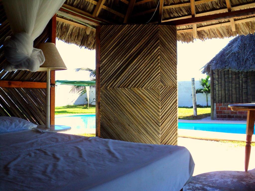 Hôtel Cabanas Pie De La Cuesta à Coyuca Chambre photo